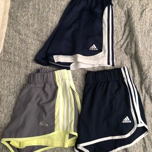 Adidas athletic shorts - size medium